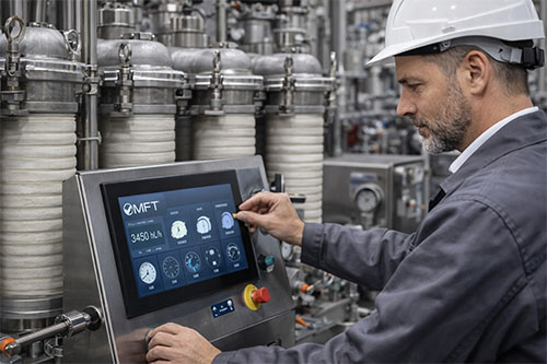 Système de filtration MFT en cave vinicole avec environnement technique contrôlé